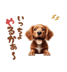 いつでも使えるアメコカの子犬スタンプ（個別スタンプ：4）