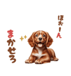いつでも使えるアメコカの子犬スタンプ（個別スタンプ：26）