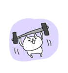 病気を気遣うネコネーコ。デカ文字！（個別スタンプ：37）
