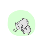 病気を気遣うネコネーコ。デカ文字！（個別スタンプ：38）