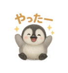 毎日使える♪ペンギンの日常スタンプ（個別スタンプ：1）