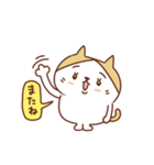 ネコのぽちゃり いつものあいさつ（個別スタンプ：25）