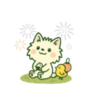 【しろいぬ】季節のおくりもの（個別スタンプ：20）
