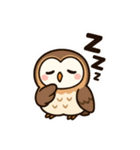 ふわふわメンフクロウ女子向けスタンプ（個別スタンプ：29）