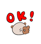 くまのくま夫 修正版（個別スタンプ：16）