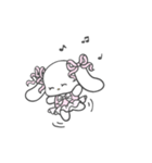甘えん坊でわがままなうさぎいぬ（個別スタンプ：11）