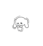 甘えん坊でわがままなうさぎいぬ（個別スタンプ：29）