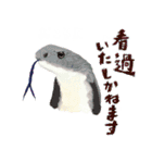 爬虫両生類の日常スタンプ 敬語 ver.（個別スタンプ：21）