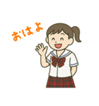 長崎の高校シリーズ3 夏服ver.（個別スタンプ：1）