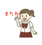 長崎の高校シリーズ3 夏服ver.（個別スタンプ：5）