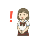 長崎の高校シリーズ3 夏服ver.（個別スタンプ：15）