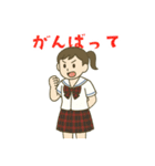 長崎の高校シリーズ3 夏服ver.（個別スタンプ：27）