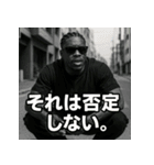 コーンローBlack（個別スタンプ：10）