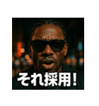 コーンローBlack（個別スタンプ：16）