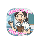 看護学生のあるある（その3）（個別スタンプ：1）