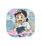 看護学生のあるある（その3）（個別スタンプ：19）