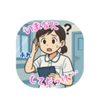 看護学生のあるある（その3）（個別スタンプ：29）