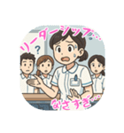 看護学生のあるある（その3）（個別スタンプ：30）