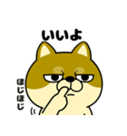 柴犬の日常（3）40個／柴犬／拒否柴／豆柴（個別スタンプ：27）