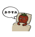 いちごのオッサン吹き出し（個別スタンプ：3）