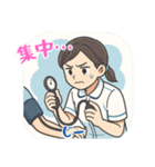 看護学生あるある（その2）（個別スタンプ：31）