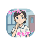 看護学生あるある（その2）（個別スタンプ：35）