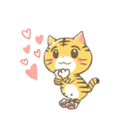 にゃんちょ、スタンプの世界へ（個別スタンプ：1）