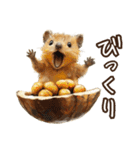 クオッカの食レポ（個別スタンプ：5）