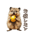 クオッカの食レポ（個別スタンプ：13）