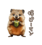 クオッカの食レポ（個別スタンプ：14）
