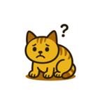 かわいい茶トラ猫の日常スタンプ（個別スタンプ：14）