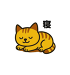かわいい茶トラ猫の日常スタンプ（個別スタンプ：16）
