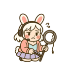 毎日使える♪うさぎ系YouTuberスタンプ（個別スタンプ：18）