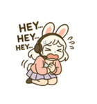 毎日使える♪うさぎ系YouTuberスタンプ（個別スタンプ：19）