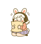 毎日使える♪うさぎ系YouTuberスタンプ（個別スタンプ：28）