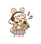 毎日使える♪うさぎ系YouTuberスタンプ（個別スタンプ：29）