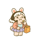 毎日使える♪うさぎ系YouTuberスタンプ（個別スタンプ：30）