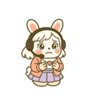 毎日使える♪うさぎ系YouTuberスタンプ（個別スタンプ：32）