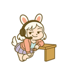 毎日使える♪うさぎ系YouTuberスタンプ（個別スタンプ：38）