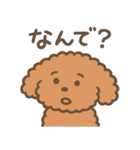 トイプードルななちゃんの毎日スタンプ（個別スタンプ：29）