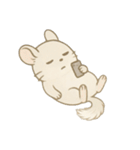 チンチラムーの大冒険1（個別スタンプ：15）