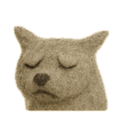 残念な羊毛フェルト動物達（個別スタンプ：6）