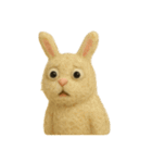 残念な羊毛フェルト動物達（個別スタンプ：7）