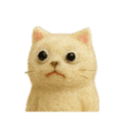 残念な羊毛フェルト動物達（個別スタンプ：9）