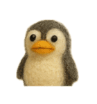 残念な羊毛フェルト動物達（個別スタンプ：10）