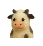 残念な羊毛フェルト動物達（個別スタンプ：16）