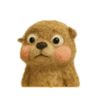 残念な羊毛フェルト動物達（個別スタンプ：22）