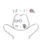 うさぎのくるみちゃんとおともだち（個別スタンプ：4）