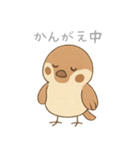 ゆるっと敬語♪スズメちゃん（個別スタンプ：7）