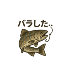 魚釣り（トラウト）（個別スタンプ：2）